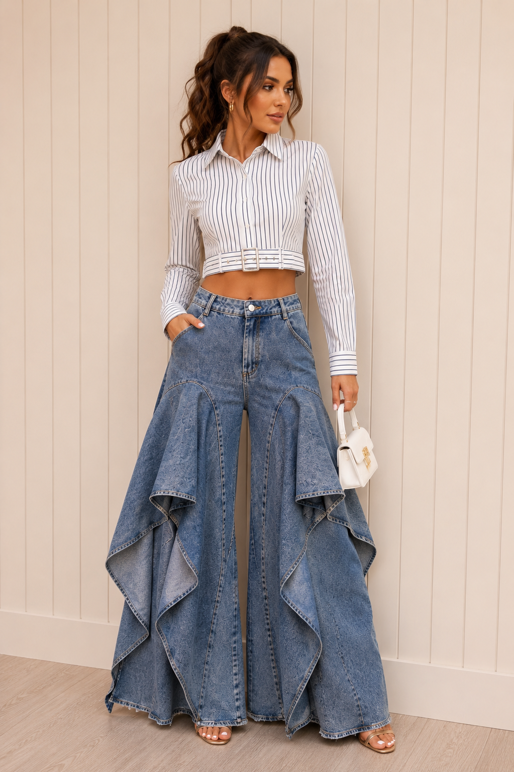 Dramatic Cascade jeans