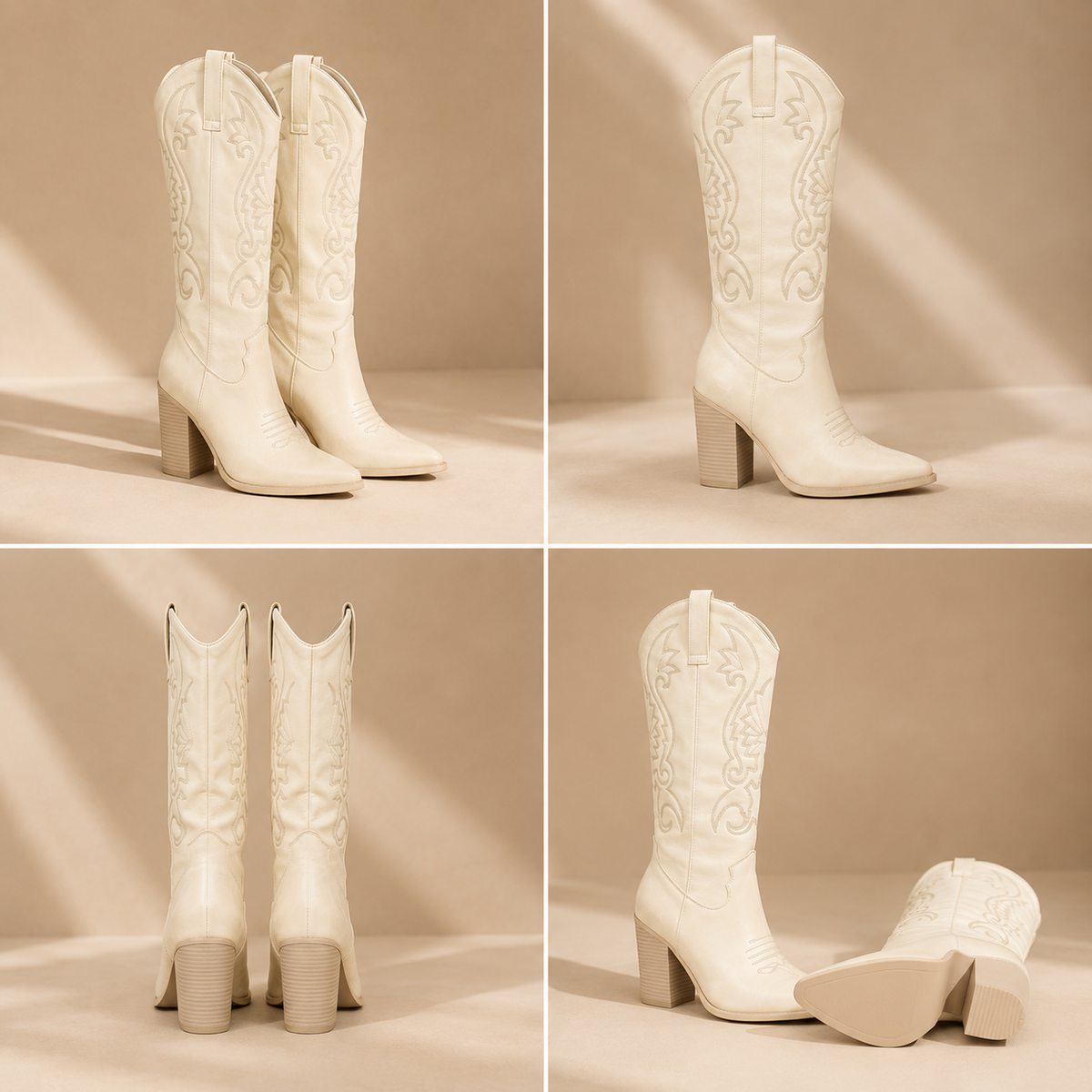 Western Charm Knee-High Boots