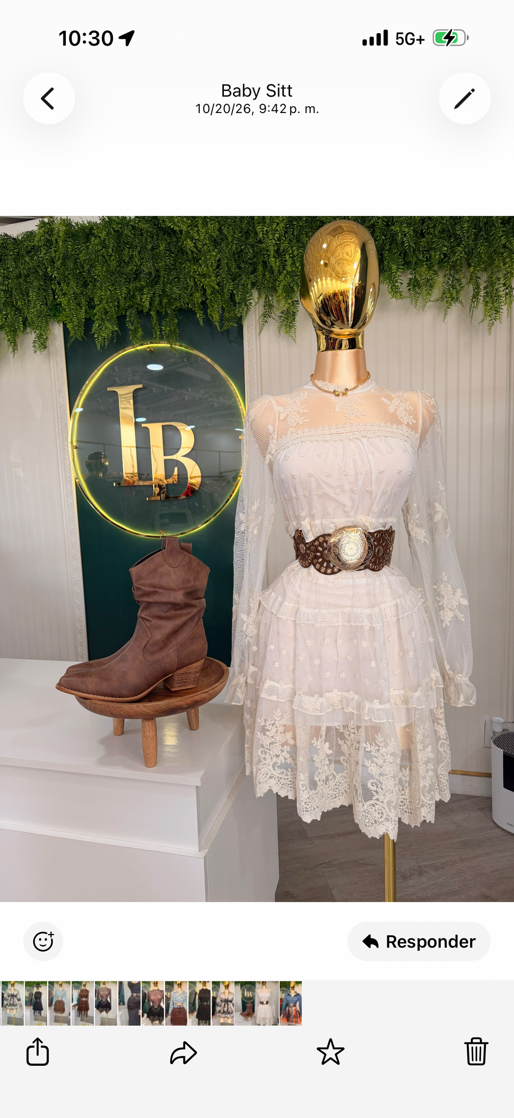Boho Embroidered Tiered Lace Dress