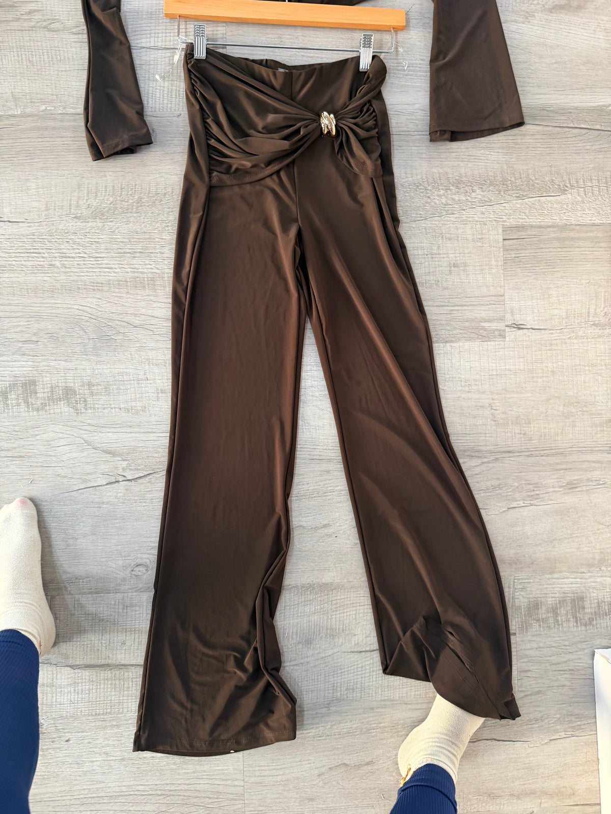 Chocolate Detail Pants