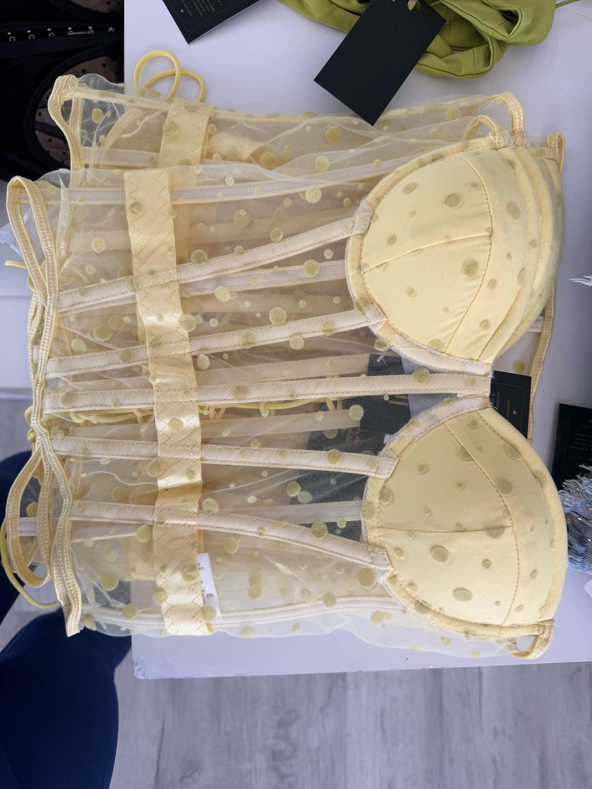 Buttercream Corset Top