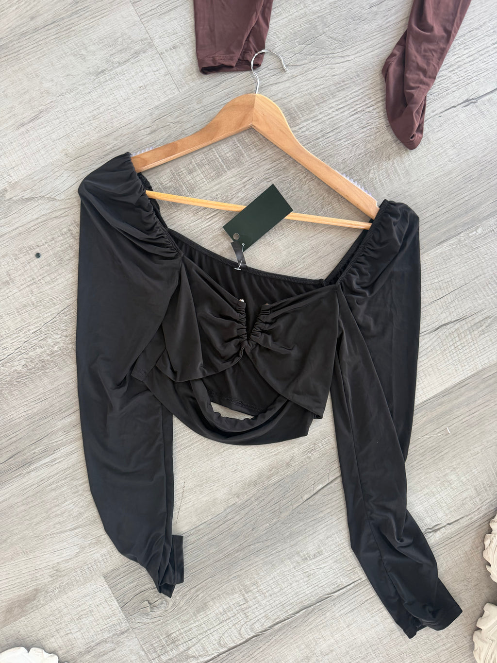 Twisted Cutout Crop Top