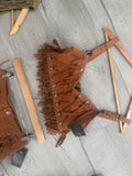 Prairie Rebel Fringe Corset Top